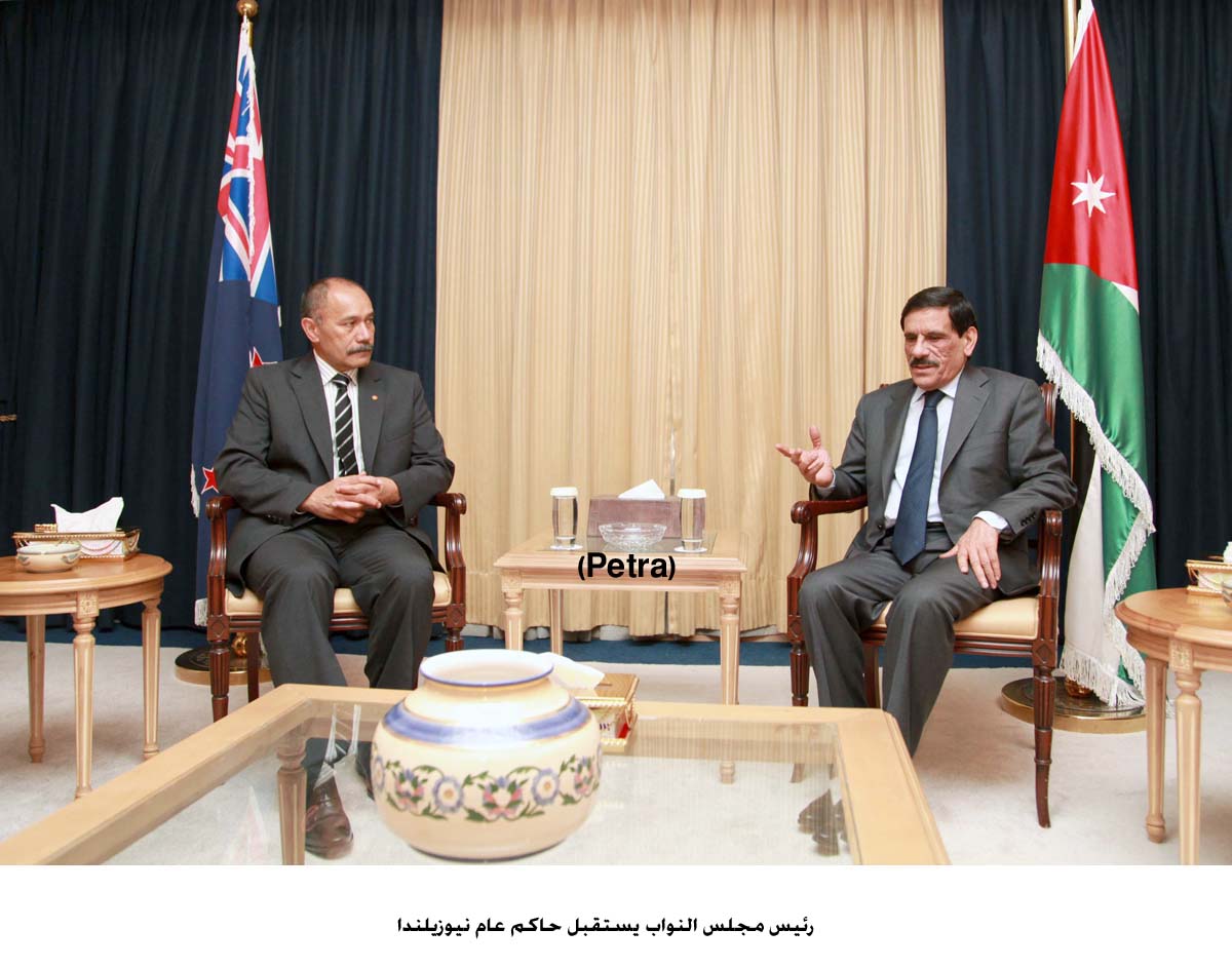 رئيس مجلس النواب يستقبل حاكم عام نيوزيلندا