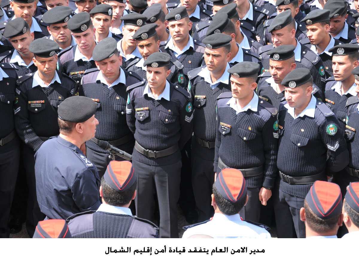 مدير الامن العام يتفقد قيادة أمن إقليم الشمال