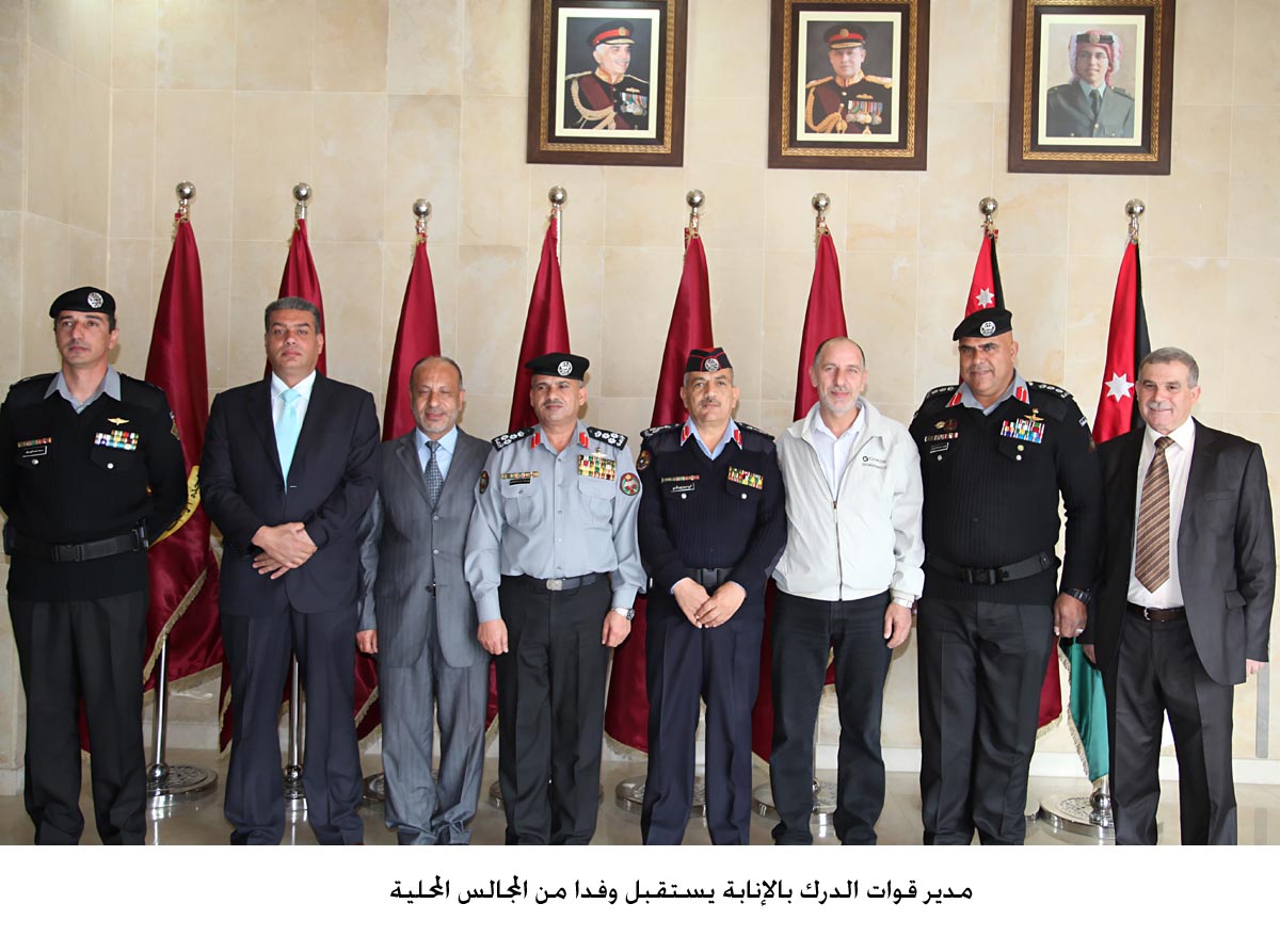 مدير قوات الدرك بالإنابة يستقبل وفدا من المجالس المحلية