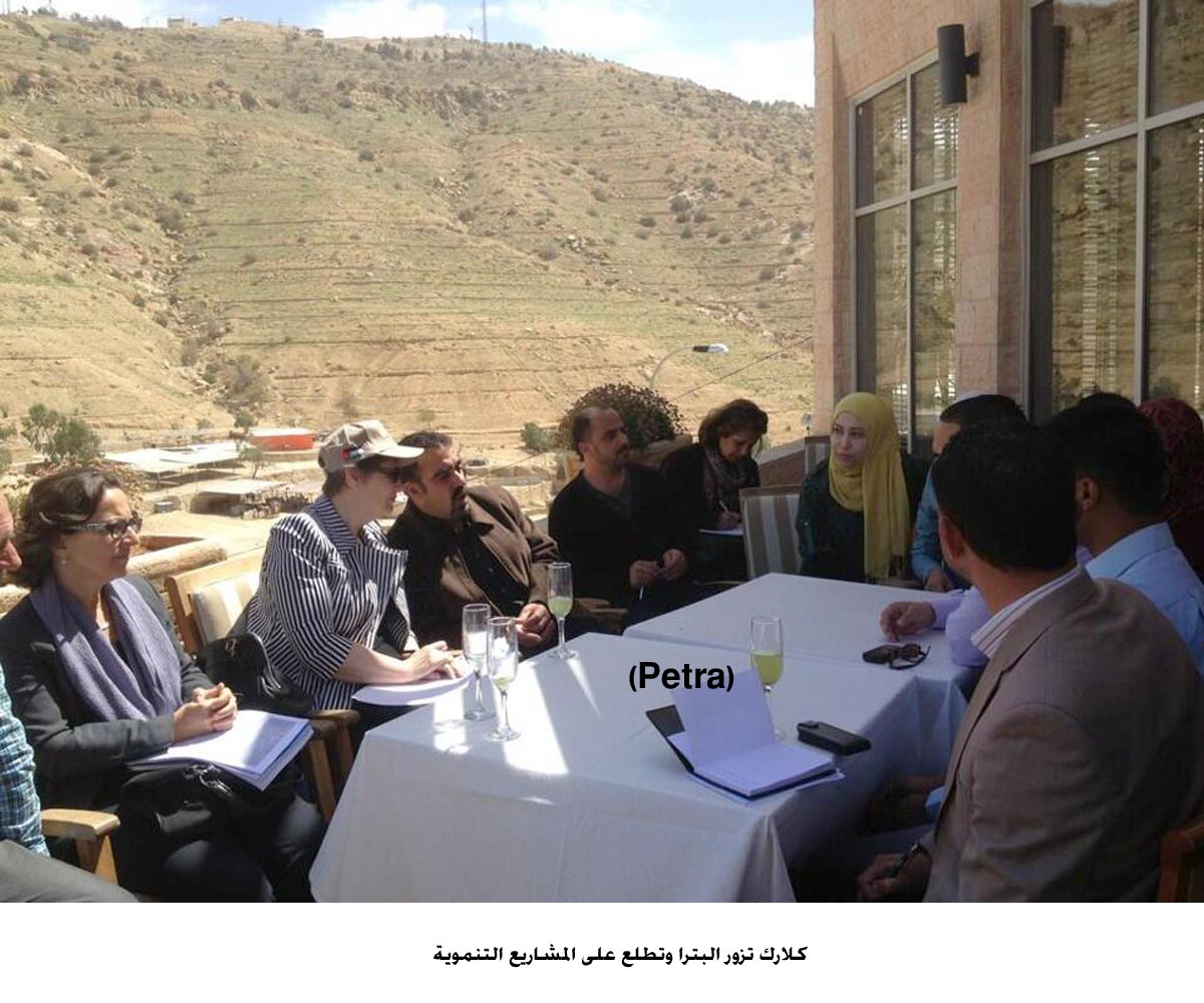 UNDP chief visits Petra, checks on developmental projects