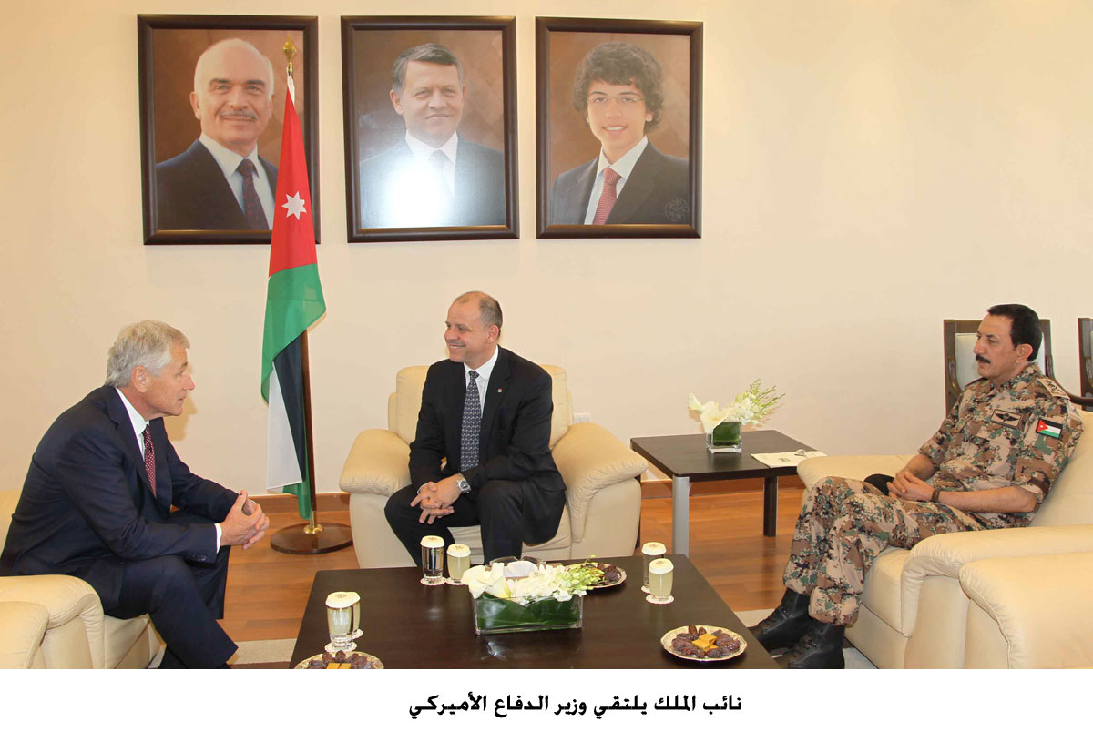 نائب الملك يلتقي وزير الدفاع الأميركي