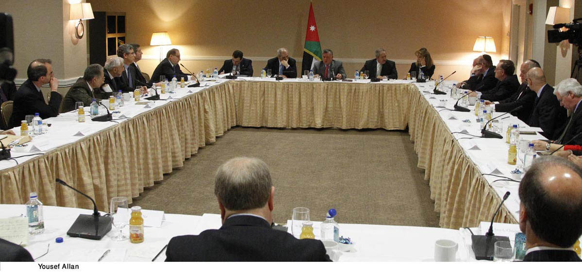 King meets representatives of American Jewish organizations in Washington