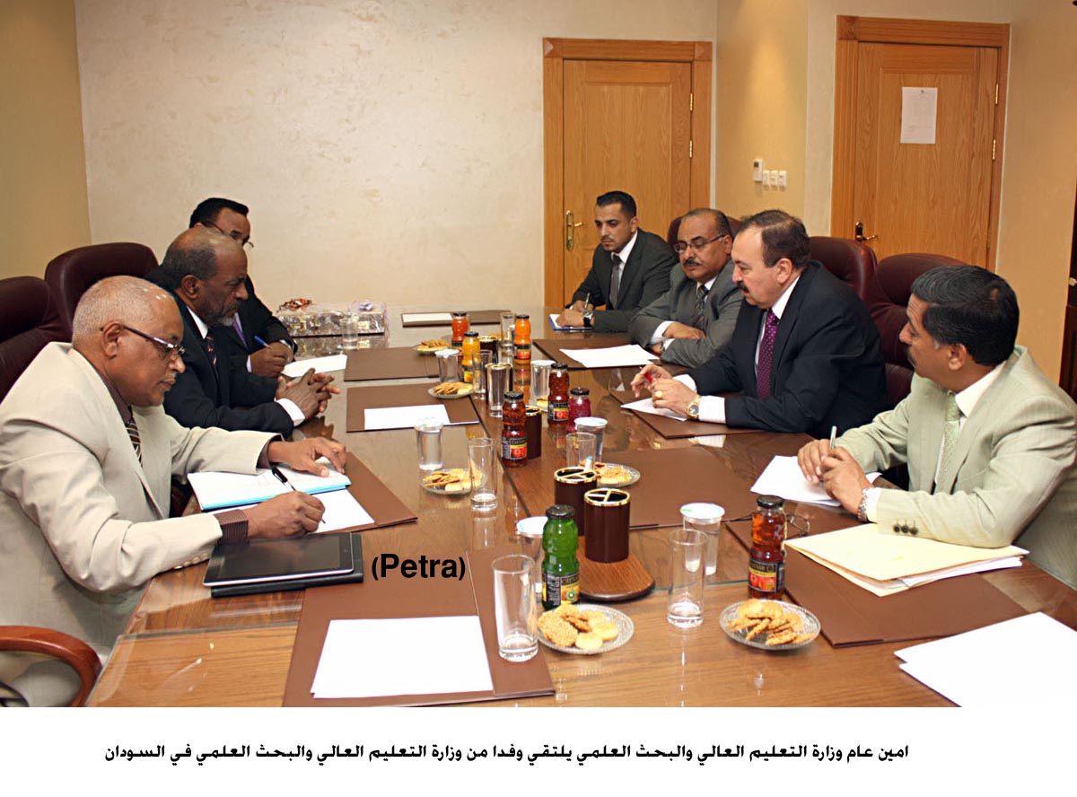 Jordan, Sudan discuss higher education cooperation
