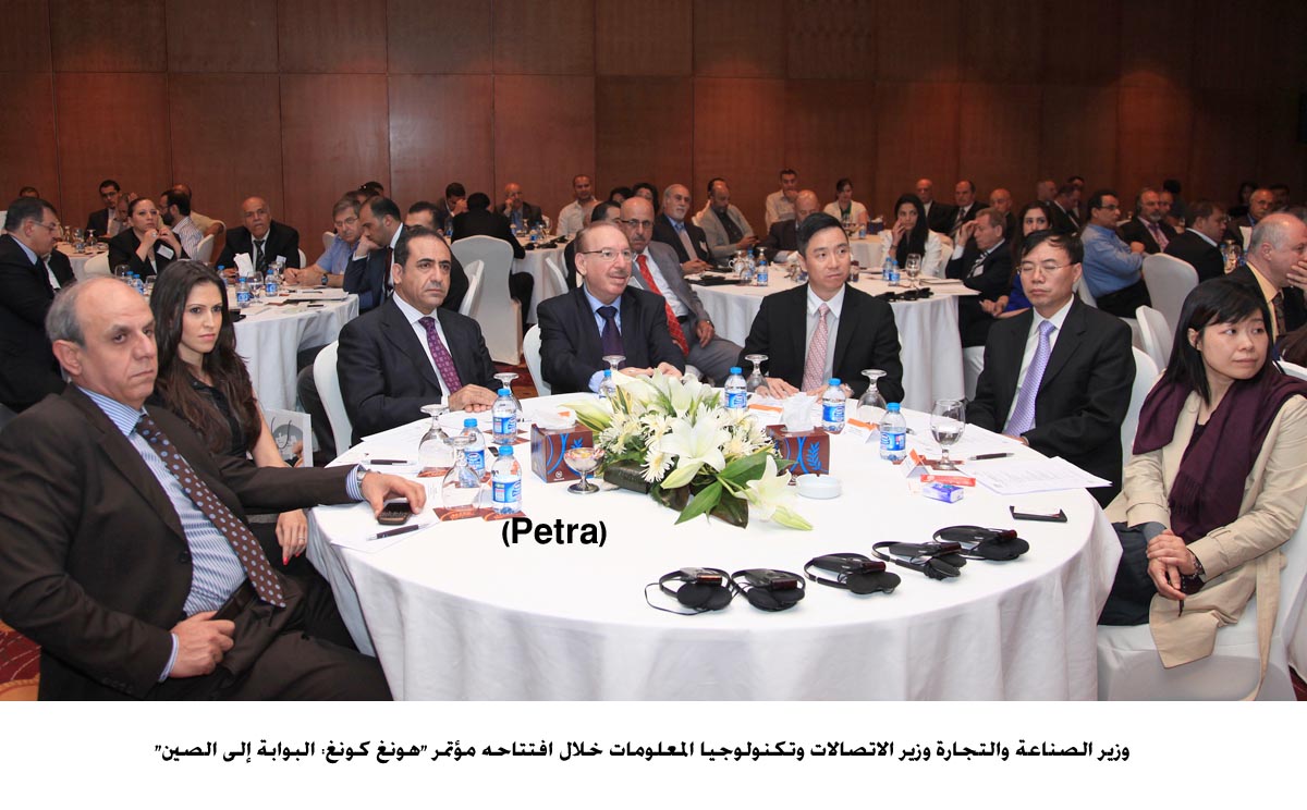 الحلواني: 100 مليون دولار استثمارات صينية في الاردن