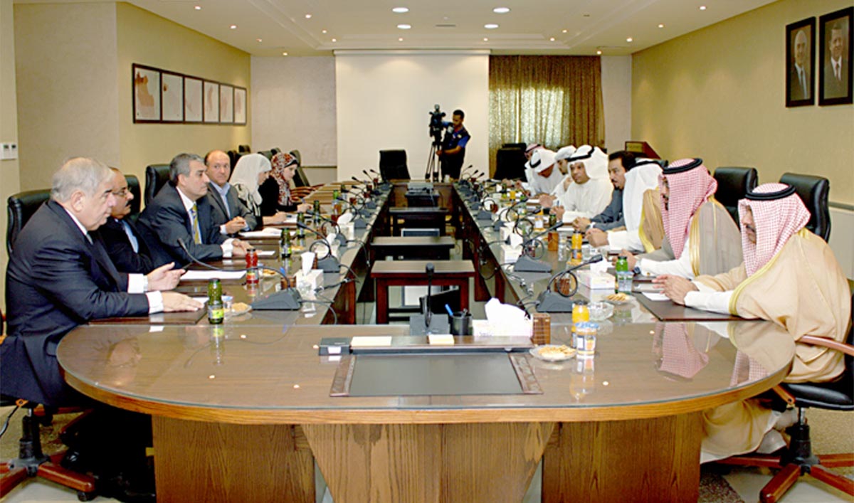 وزير التعليم العالي يلتقي وفد مجموعة الصداقة البرلمانية الكويتية الأردنية