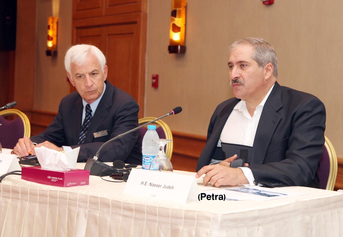 جوده يؤكد ان موقف الاردن من الازمة السورية واضح وثابت