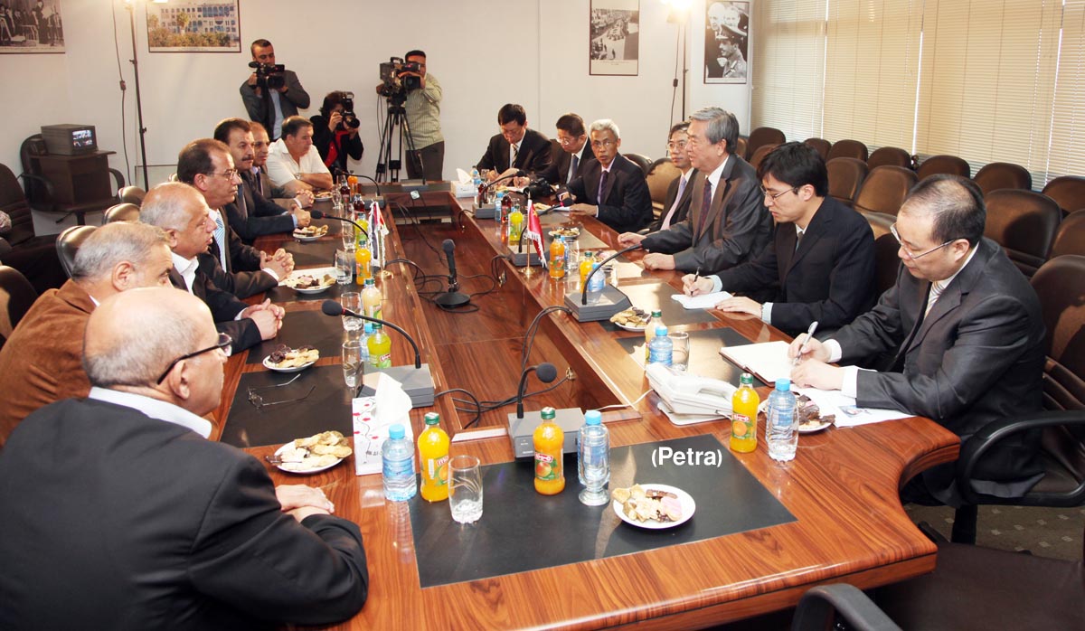 بحث تطوير التعاون بين وكالة الانباء الاردنية ونظيرتها الصينية