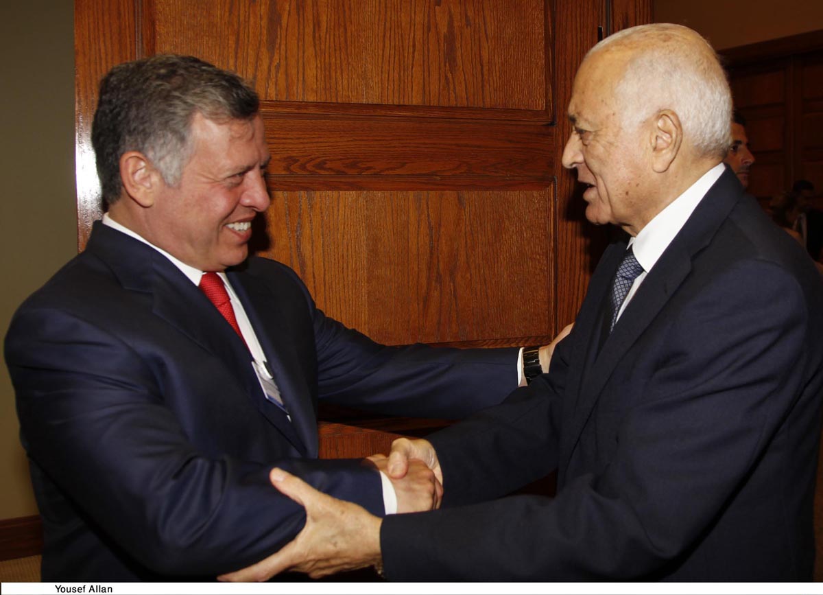 الملك يلتقي عددا من القيادات المشاركة في أعمال المنتدى الاقتصادي العالمي