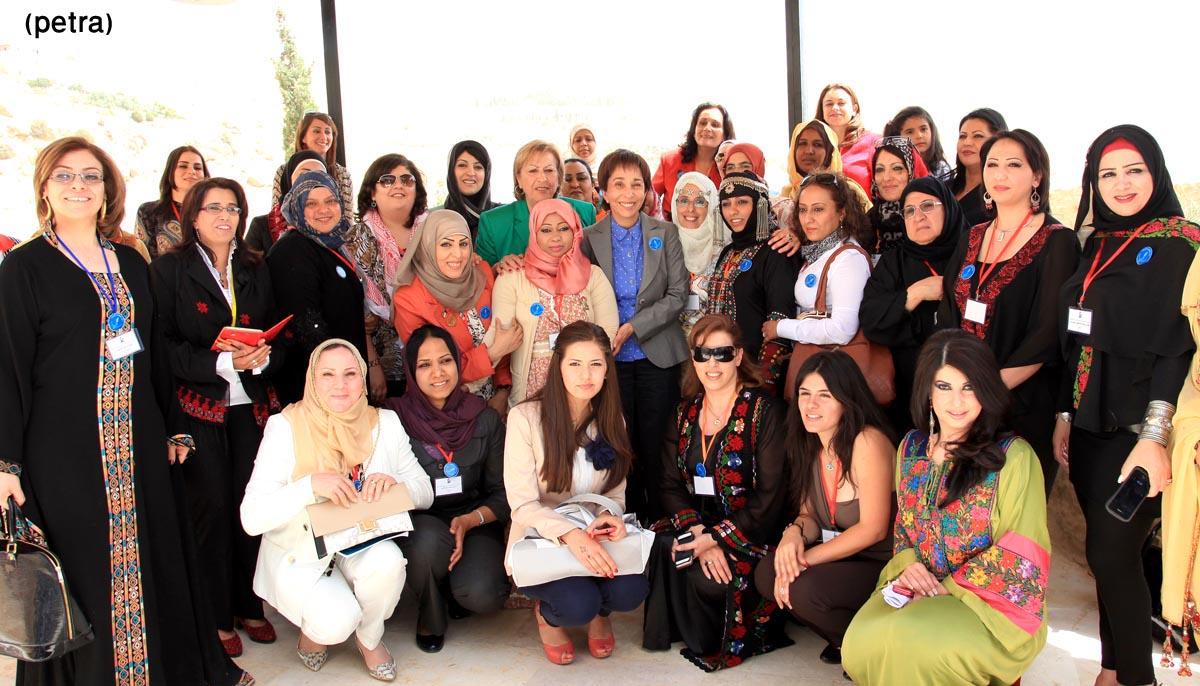 الاميرة بسمة تفتتح المؤتمر العاشر للإعلاميات العربيات في البتراء