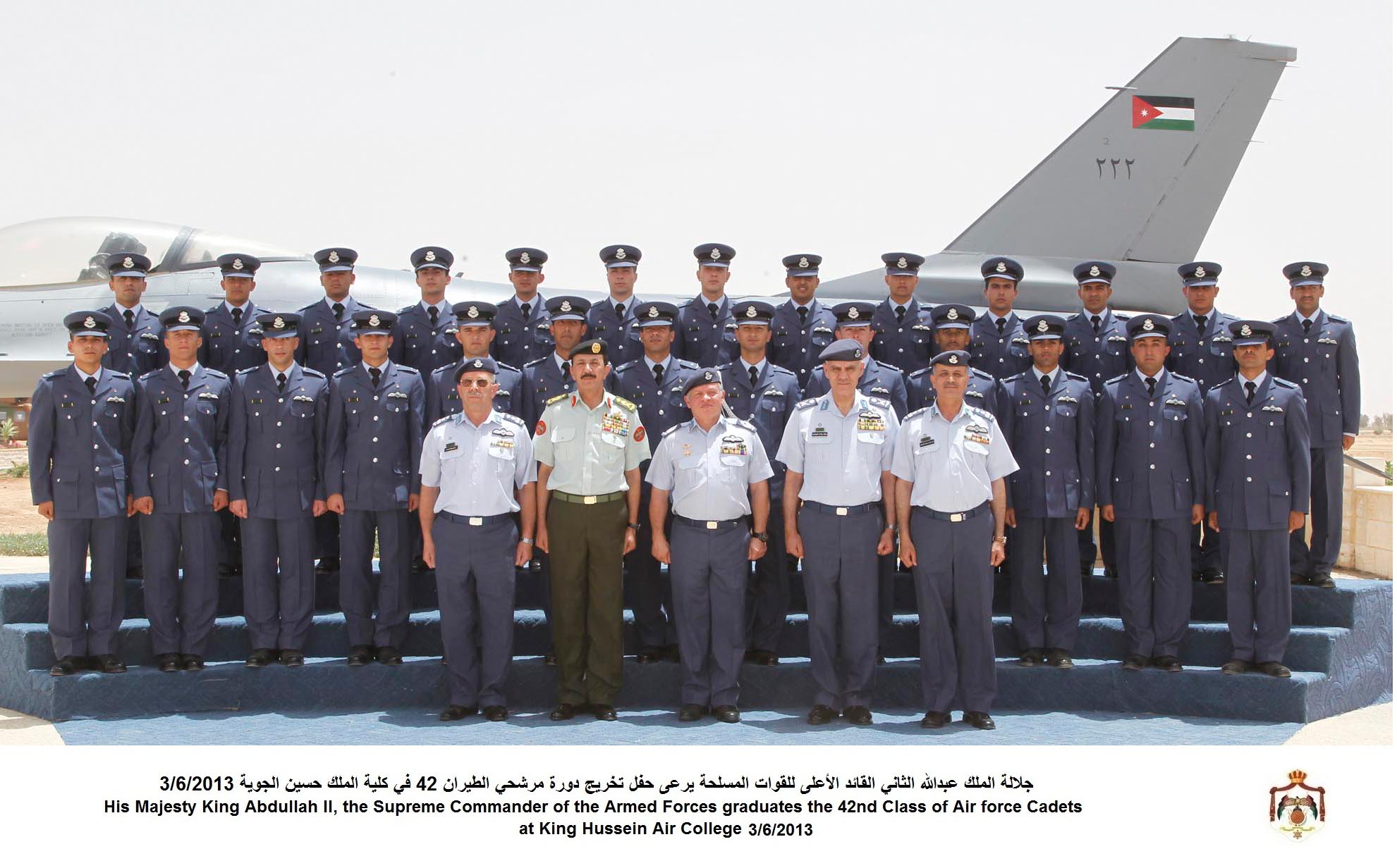 King attends Air Force graduation ceremony