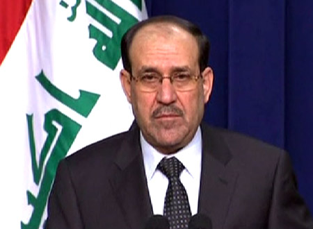 المالكي يحذر من عاصفة طائفية تشمل المنطقة