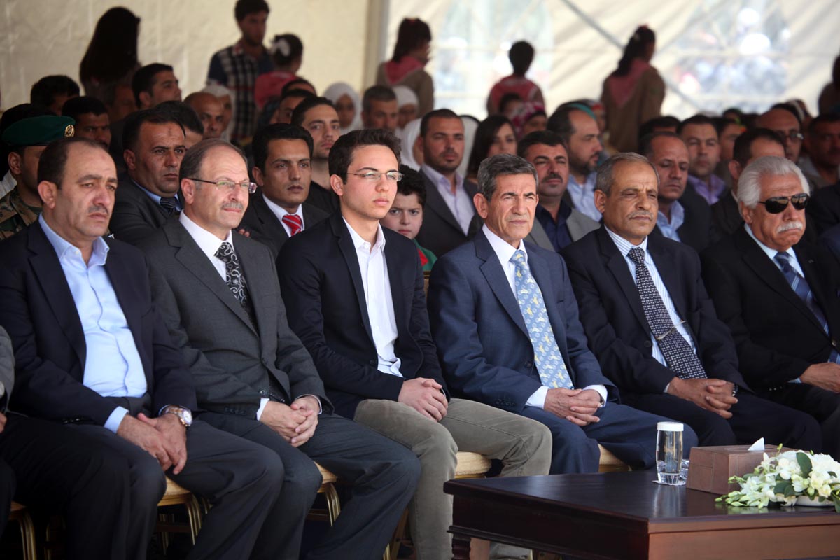 ولي العهد يرعى حفل إطلاق معسكرات الحسين للعمل والبناء