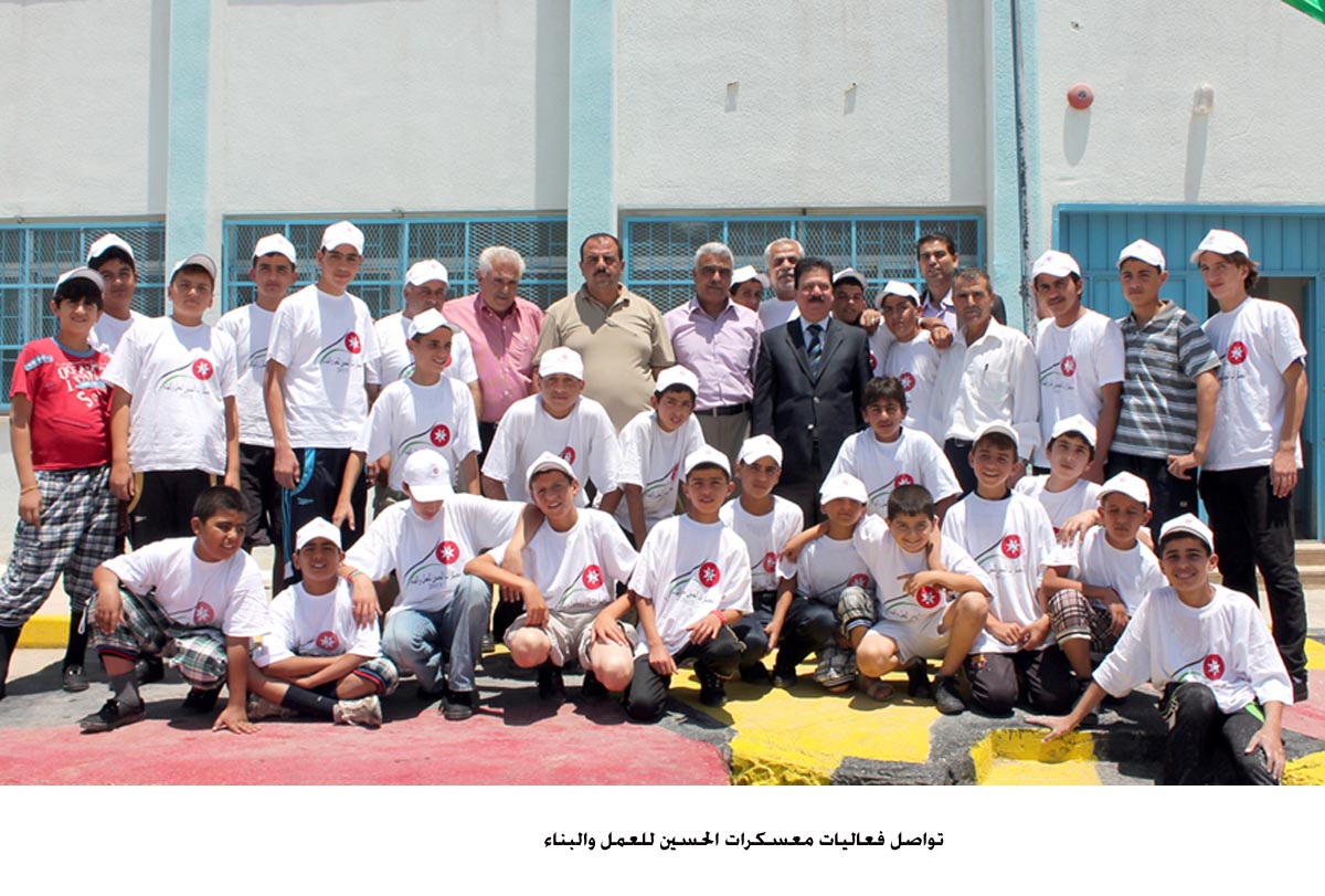تواصل فعاليات معسكرات الحسين للعمل والبناء