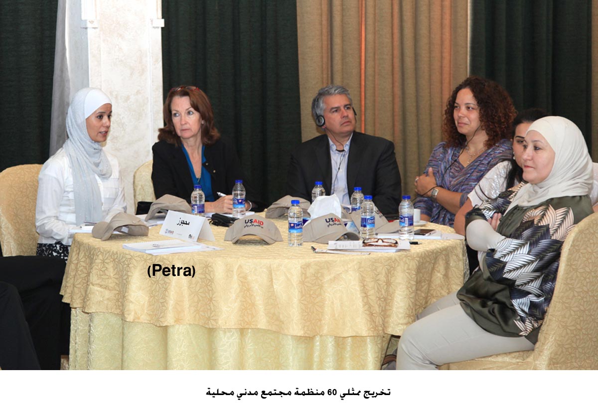 60 جمعية تشارك ببرنامج تعزيز وتطوير المجتمع المدني