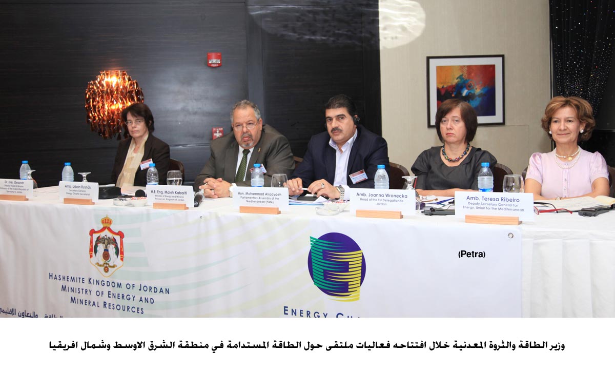 الكباريتي: الطاقة المستدامة احد الحلول لتعزيز خليط الطاقة الكلي