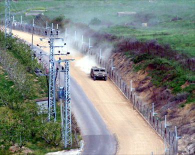 الجيش الاسرائيلي يخرق الخط الازرق الحدودي مع لبنان
