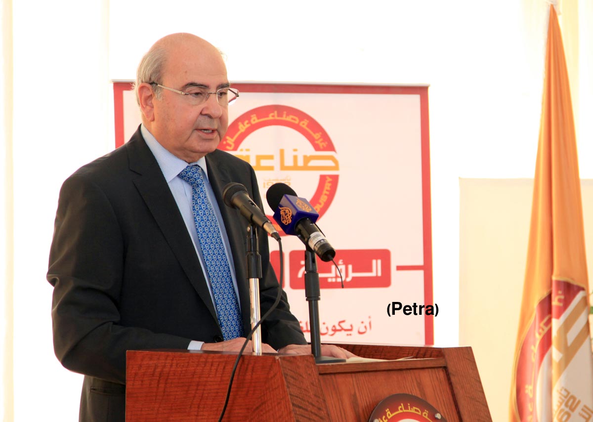 رئيس مجلس الأعيان يدعو لدعم الصناعة الوطنية