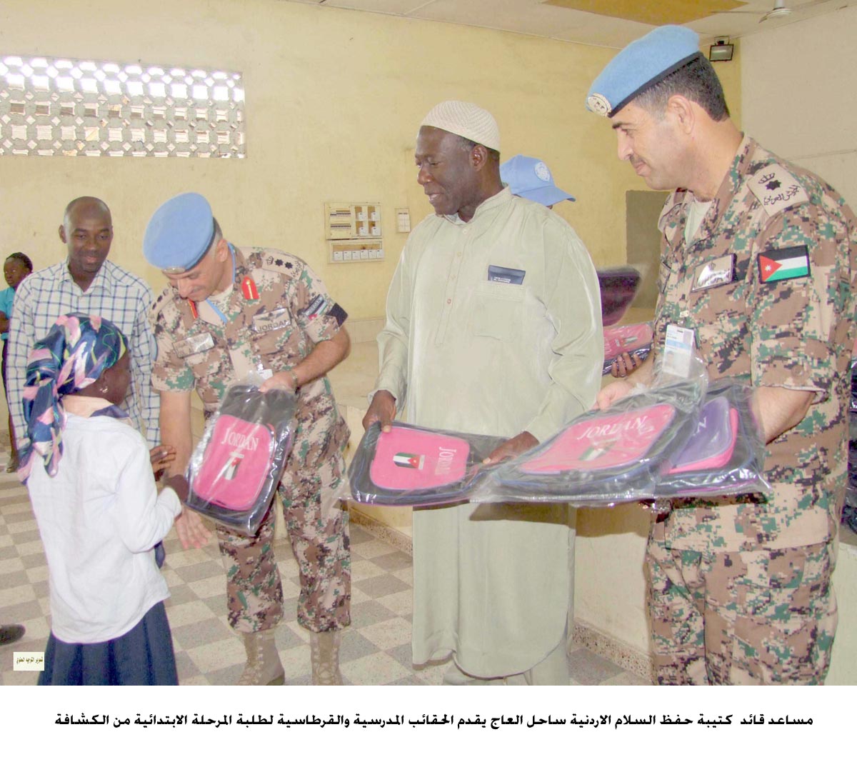 كتيبة حفظ السلام الاردنية تشارك ساحل العاج احتفالاتها بعيد استقلال