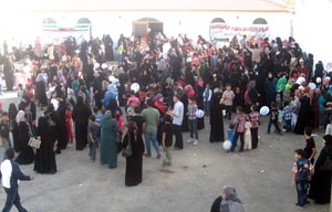 مهرجان بمناسبة العيد للايتام السوريين في محافظة المفرق