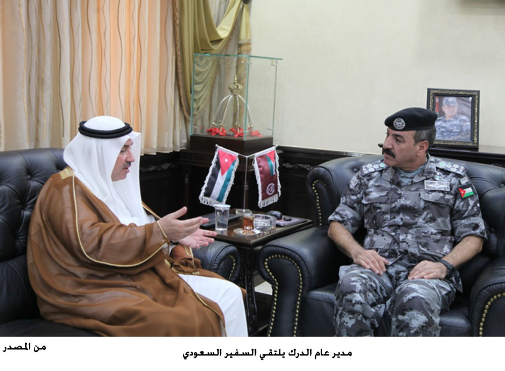 مدير عام الدرك يلتقي السفير السعودي