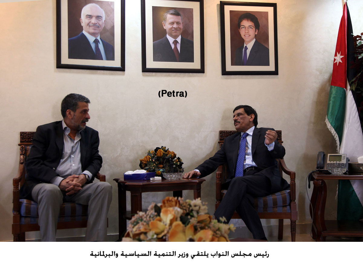 رئيس مجلس النواب يلتقي وزير التنمية السياسية والبرلمانية