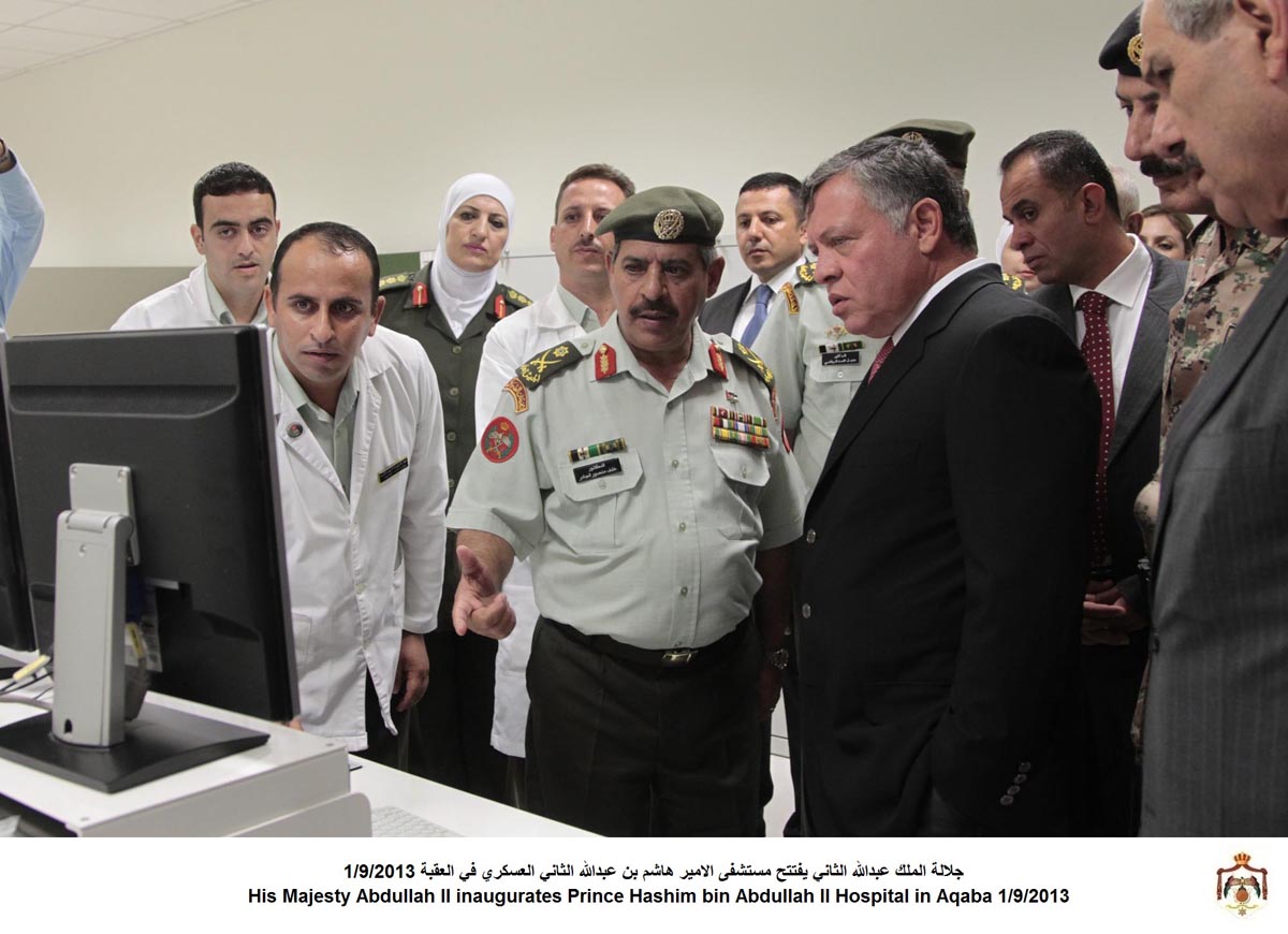 King inaugurates Prince Hashem bin Abdullah II in Aqaba