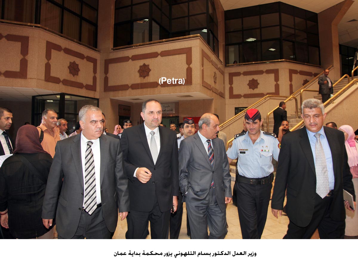 التلهوني حريصون على تسخير التقنية الحديثة لتسريع اجراءات المحاكم