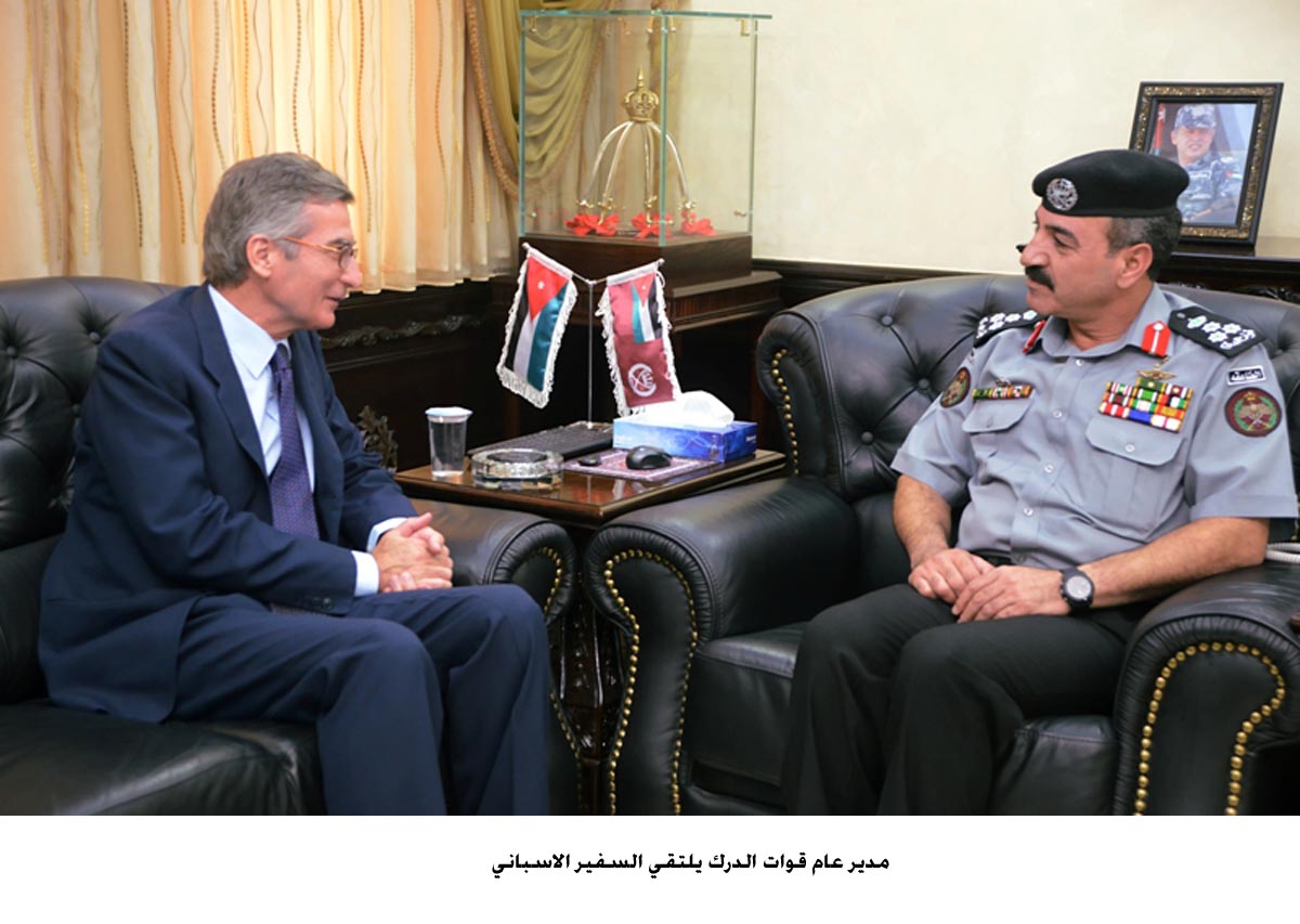 مدير عام قوات الدرك يلتقي السفير الاسباني