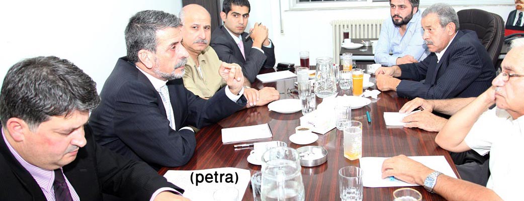 الكلالدة يلتقي قيادة الحزب الشيوعي