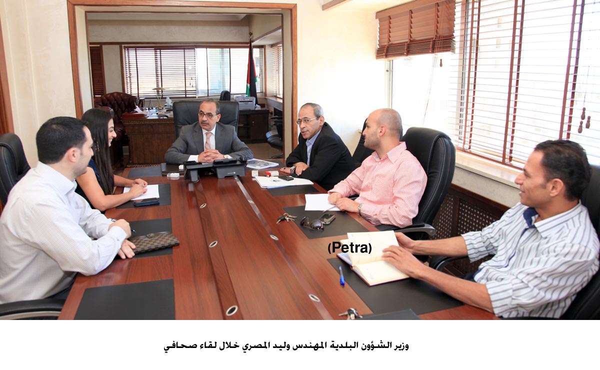 المصري: الحكومة تؤكد ان البلدية هي اساس التنمية