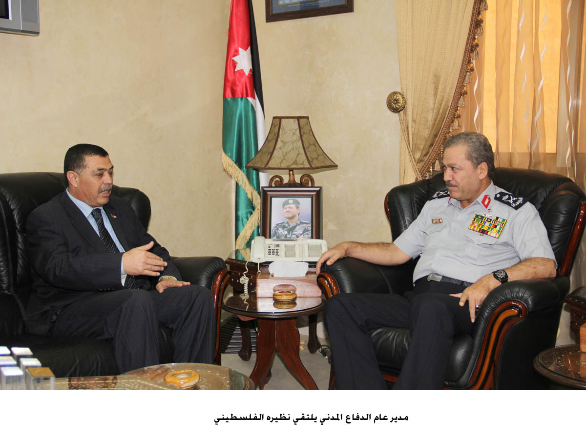 CDD director meets his Palestinian counterpart