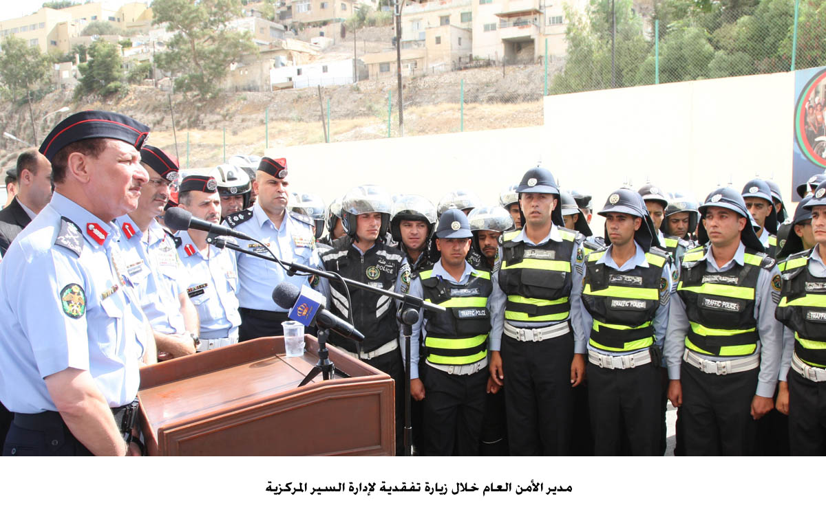 الطوالبة يؤكد ضرورة العناية بجميع العناصر المرورية