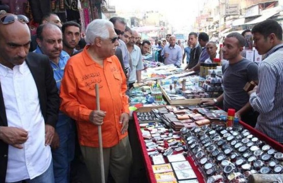 بلتاجي يتجول في وسط البلد ويطلع على واقع الحال يوم الجمعة