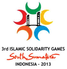 رفع العلم الاردني في دورة العاب التضامن الاسلامي باندونيسيا