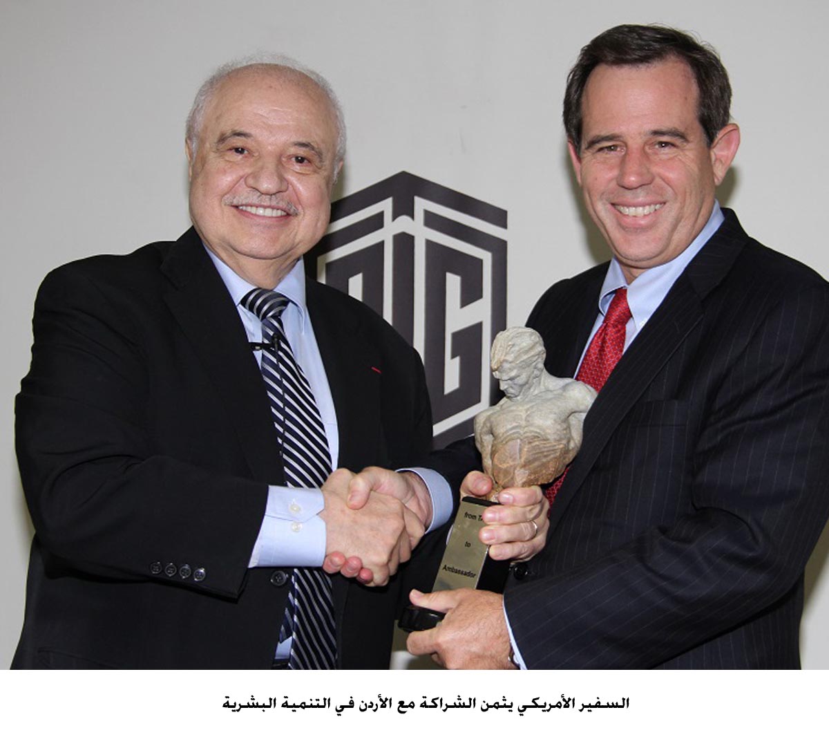 US envoy values partnership with Jordan