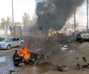 اصابة 8 أشخاص في انفجار بصنعاء