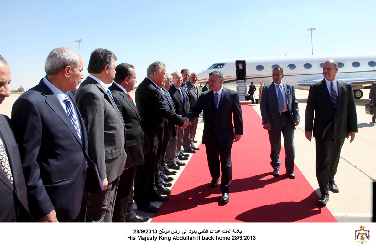 King back home after U.S., China tour