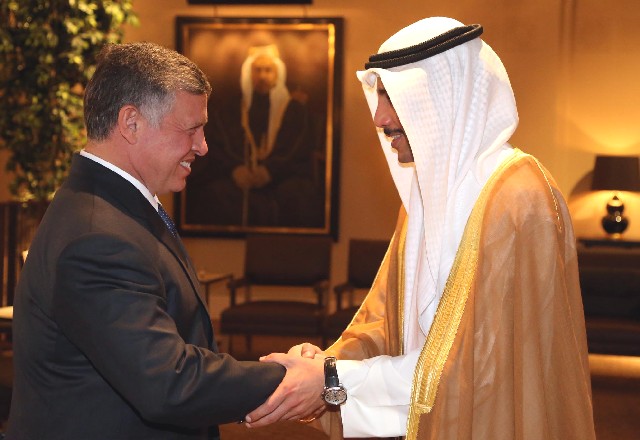 King receives Kuwaiti MPs, stresses Jordan-Kuwait strategic partnership