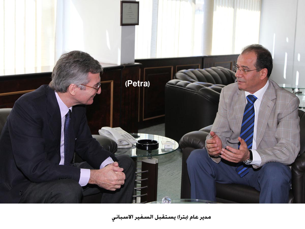 Petra's director, Spanish ambassador discuss media cooperation