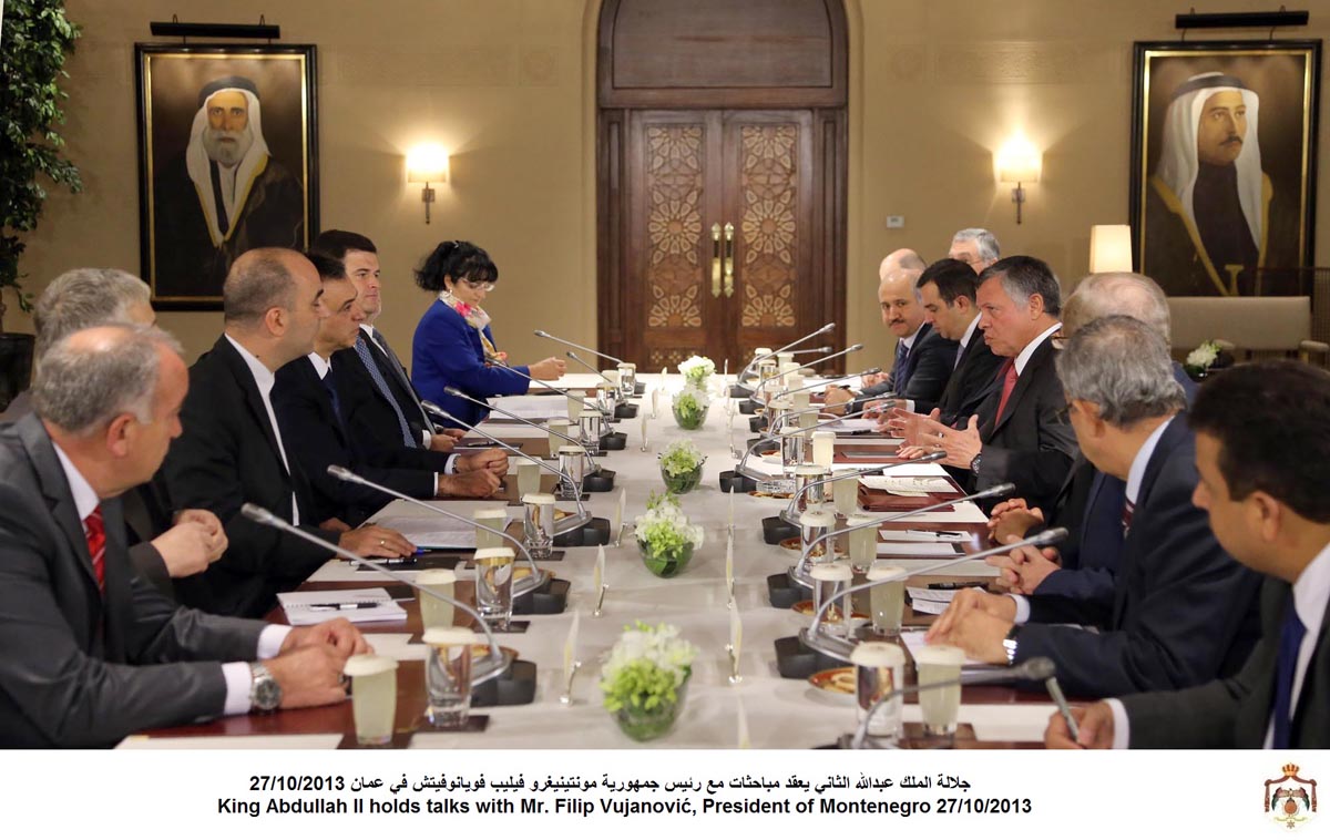 King, Montenegro President discuss ties, region