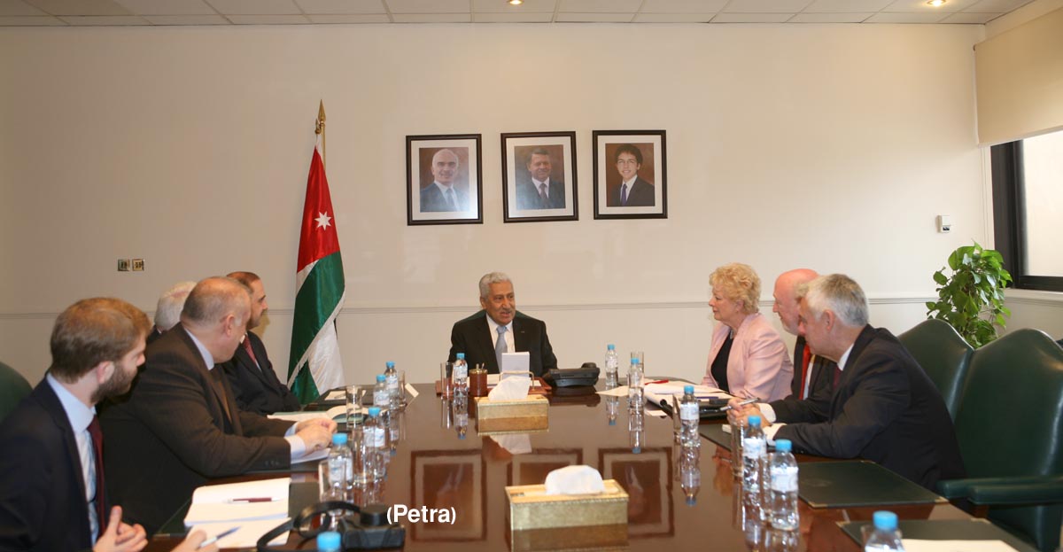 PM, EU delegation discuss Mideast peace, Syria