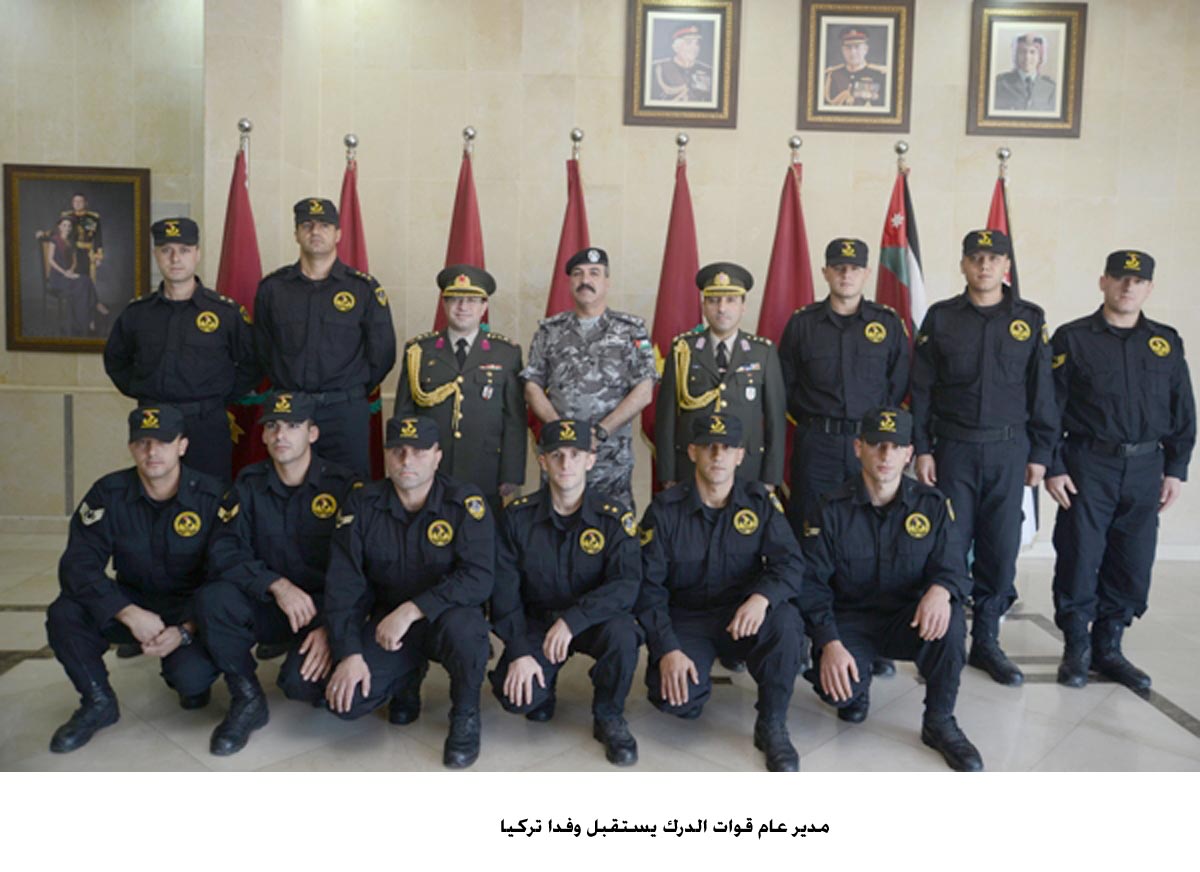 Gendarmerie director meets Turkish delegation