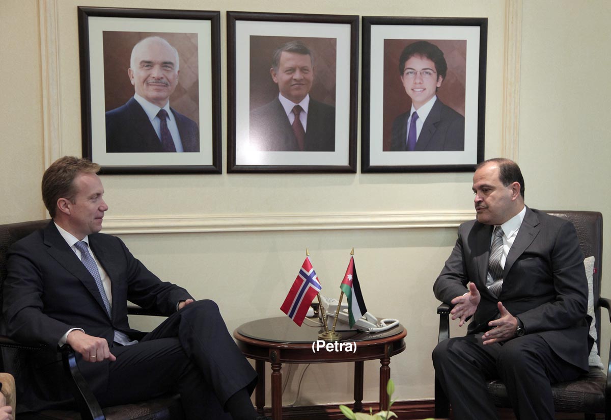 Acting foreign minister meets Norwegian foreign minister