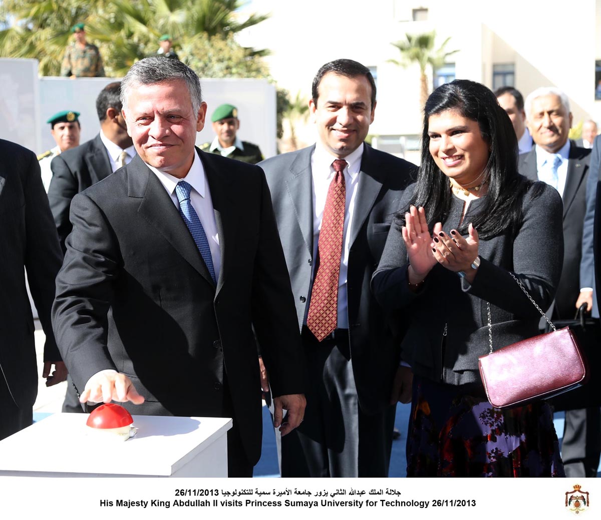 King opens faculty of engineering at Princess Sumayah University