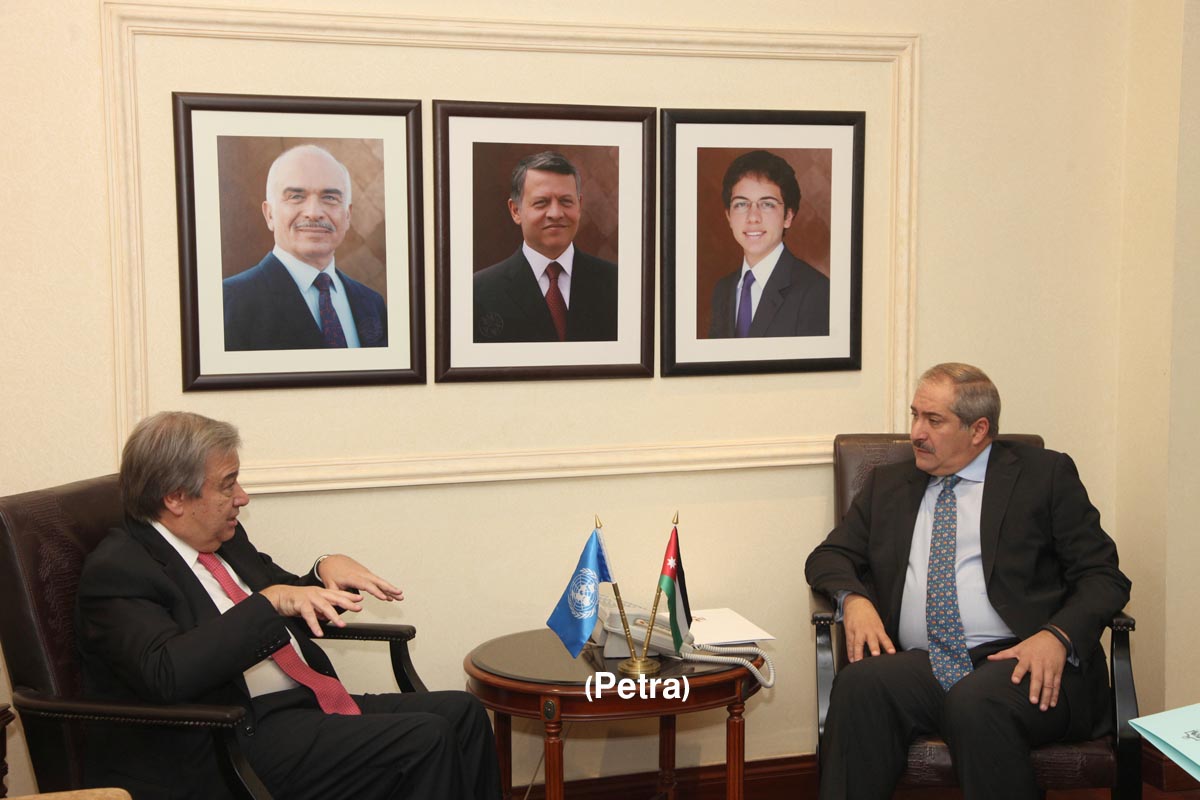 Foreign Minister, UN High Commissioner discuss Syria
