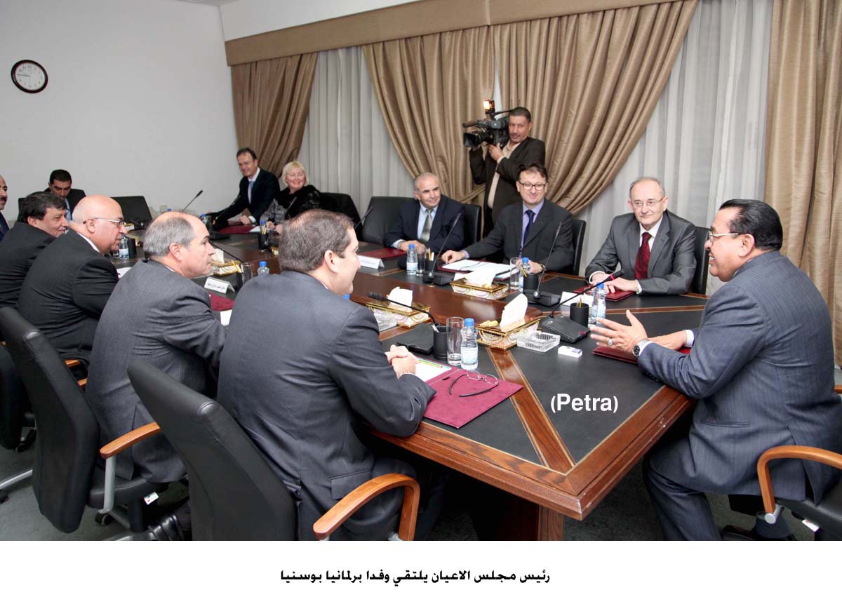 Senate president meets Bosnian parliamentary delegation