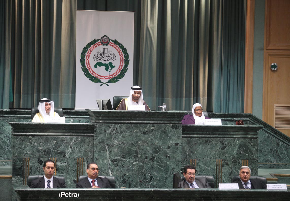 Arab Parliament urges Arab nation to support Jordan