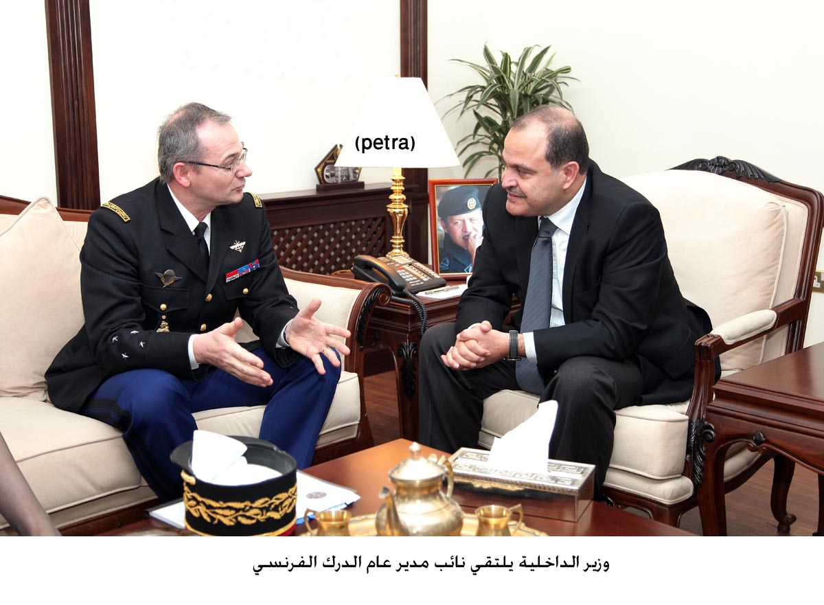 Interior Minister, French Gendarmerie Chief discuss ties