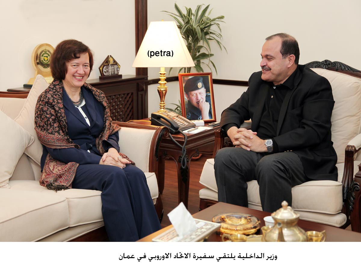 Interior minister meets EU ambassador