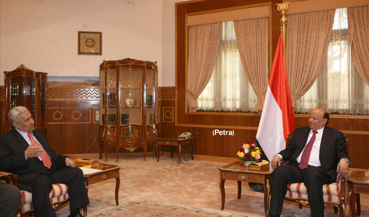 PM delivers letter from King to Yemeni president